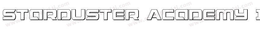 Starduster Academy I字体转换